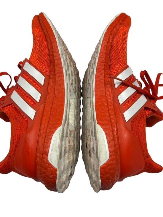 RARE Miami Hurricanes x Adidas Ultra Boost Sneakers Orange Men\'s Size 8.5 42 EU main image 4